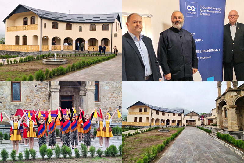 C-Quadrat provides funding for the reconstruction of a children's day care center in Armenia